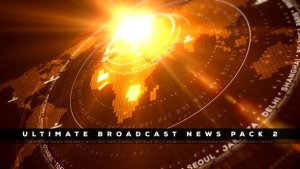 Broadcast News Package / News Pack V3 Video Displays template preview