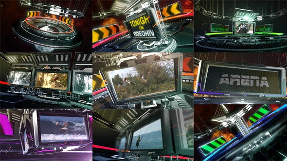 Videohive Arena - The Action Opener Openers template preview