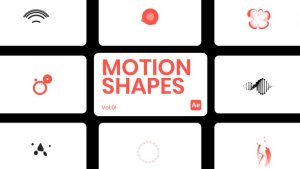 Videohive Motion Shapes for After Effects Elements template preview
