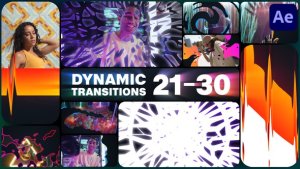 Videohive Dynamic Transitions for After Effects Elements template preview