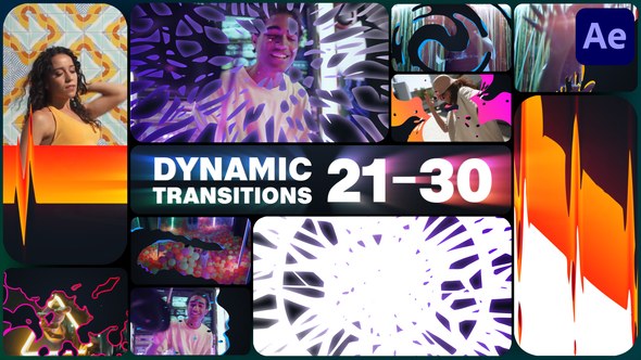 Videohive Dynamic Transitions for After Effects Elements template preview