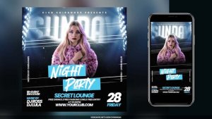 Videohive Night Club Flyer v13 Openers template preview