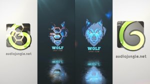 Videohive Hexagon Logo Reveal Logo Stings template preview