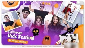 Videohive Halloween Festival Party Openers template preview