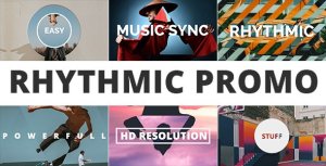Videohive Rhythmic Promo Openers template preview