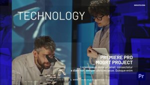 Corporate Slideshow Premiere Pro template preview