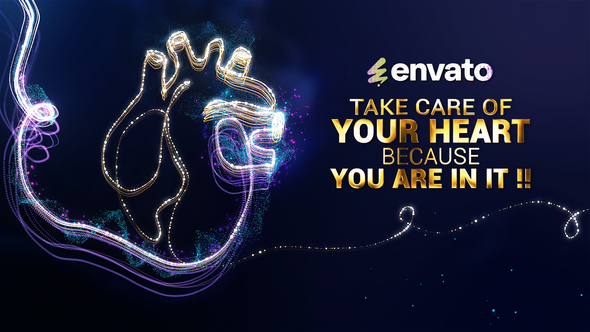 Videohive Human Heart Greetings // Heartistic - a Heart Opening Opener Openers template preview