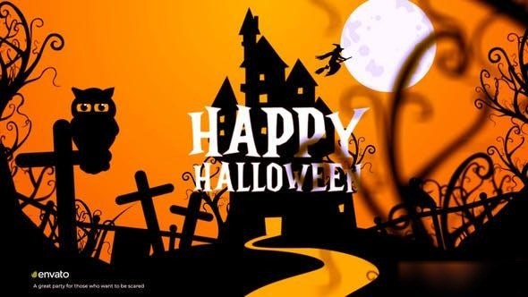 Videohive Halloween Logo 40126020 Openers template preview