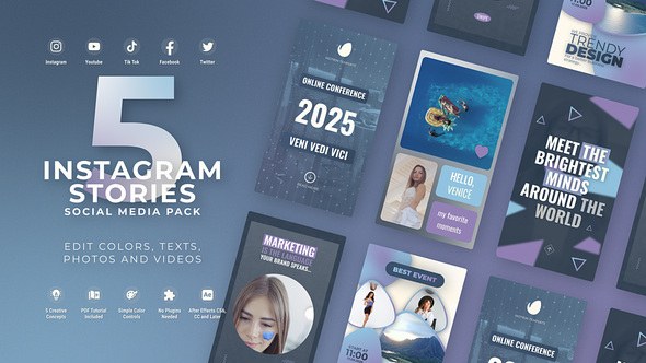 Videohive Instagram Stories Vertical Product Promo template preview