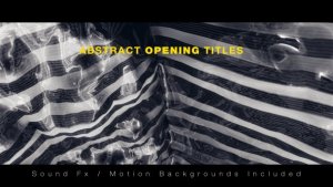 Videohive Abstract Opening Titles Openers template preview