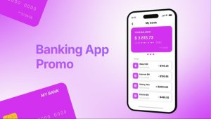 Videohive Banking App Promo Openers template preview