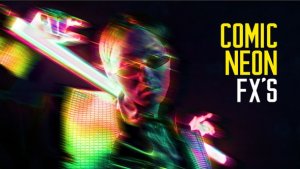 Videohive Comic Neon Effects | After Effects Elements template preview