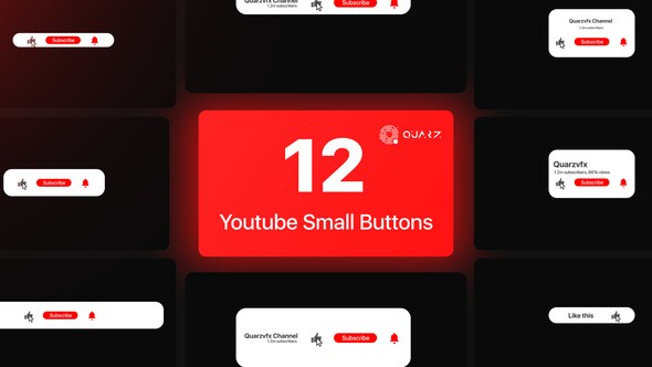 Videohive Social Media Elements Vol. 06 Elements template preview