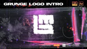 Videohive Grunge Logo 59899205 Logo Stings template preview