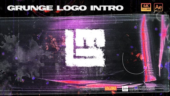 Videohive Grunge Logo 59899205 Logo Stings template preview