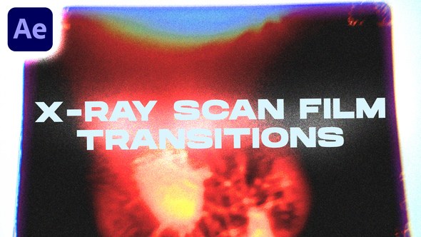 Videohive X-ray Scan Film Transitions | After Effects Elements template preview