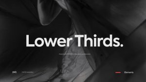 Videohive Lower Thirds 37667446 Elements template preview