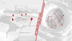 Videohive Geo Intro and Logo reveal Openers template preview