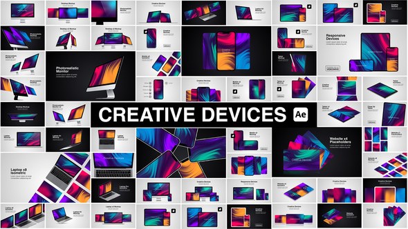 Videohive Creative Devices Product Promo template preview