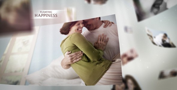 Floating Happiness - After Effects Project (Videohive) Video Displays template preview