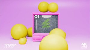 Videohive Clay Old TV Screen Display Openers template preview