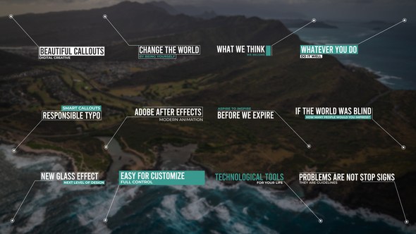 Videohive Call Outs 34180880 Elements template preview