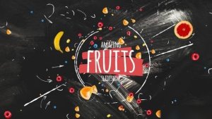 Videohive Fruits Slideshow Openers template preview