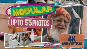 Videohive Paper Unfold Fast Slideshow Video Displays template preview