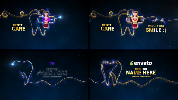 Videohive Dental Care Intro // Dental Opener Openers template preview