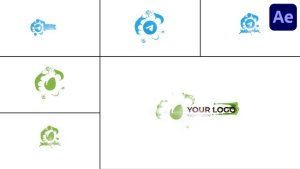 Videohive Liquid Corporate Logo Logo Stings template preview