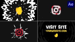 Videohive Stamp 3D Logo for After Effects Logo Stings template preview