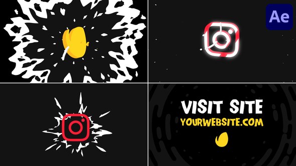 Videohive Stamp 3D Logo for After Effects Logo Stings template preview