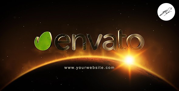 Space Logo 2 Video Displays template preview