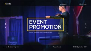 Videohive Corporate Event / Conference Promo / Meetup Opener / Business Coaching / Speakers Video Displays template preview