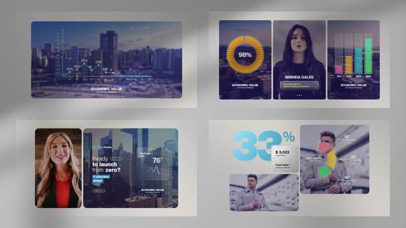 Videohive Corporate Infographic Scene Elements template preview