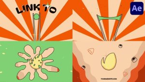 Videohive Sushi Chopsticks Logo Opener for After Effects Logo Stings template preview