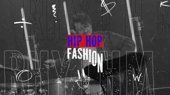 Videohive Hip Hop Slideshow 56424124 Openers template preview