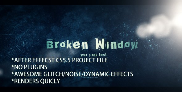 Videohive Dynamic Glitch & Noise Logo Opener Openers template preview