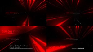 Cinematic Design Titles Video Displays template preview