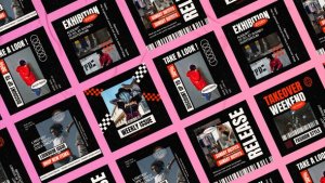 Videohive Beater Streetwear Instagram Posts Product Promo template preview