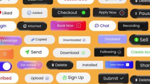 Videohive Button Essential Titles template preview