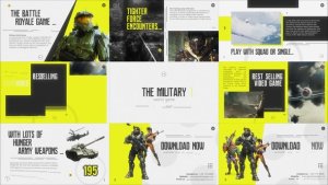 Videohive Military Game Opener l Army Game Template l Arcade Game Openers template preview
