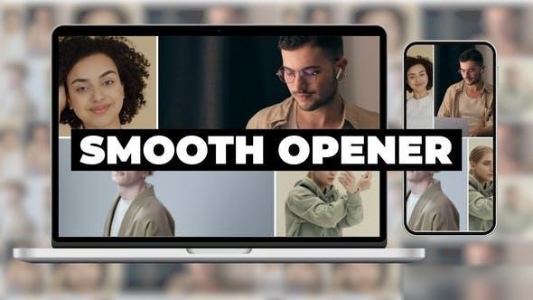Videohive Smooth Opener & Instagram tik-tok version Openers template preview