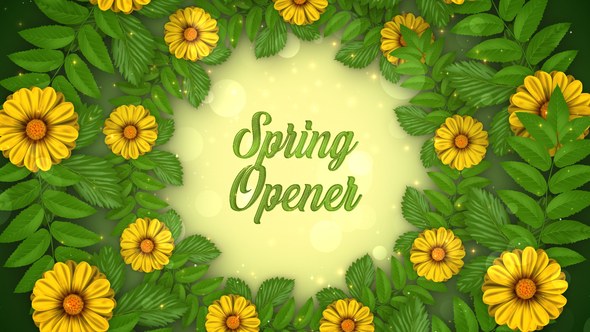 Spring Opener Openers template preview