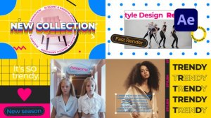Videohive Retro Stlye Opener Broadcast-packages template preview