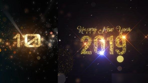Videohive New Year Countdown 21083221 Openers template preview