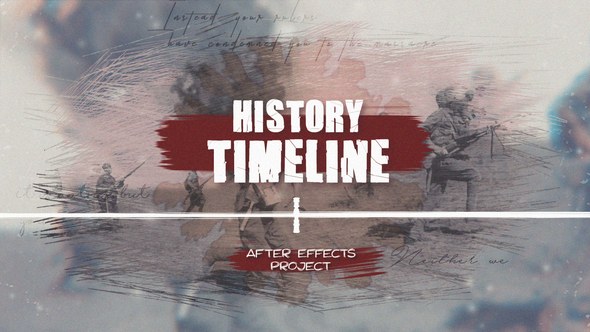 Videohive History Timeline 22820627 Openers template preview