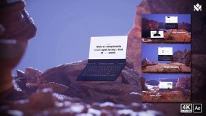Videohive Laptop Mockup - Website Promo V.01 Product Promo template preview