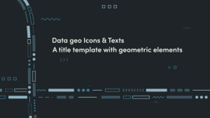 Videohive Data geo Icons & Texts Video Displays template preview