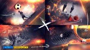 Videohive Cinematic Soccer Opener Openers template preview